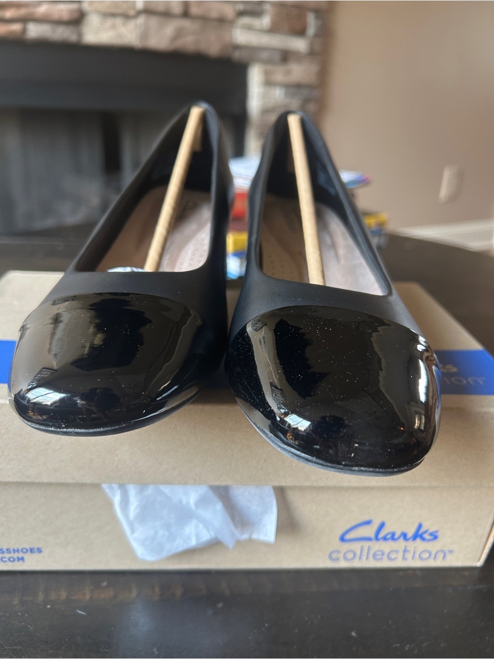 Clarks Marilyn Sara Black Pumps Women’s 9 M